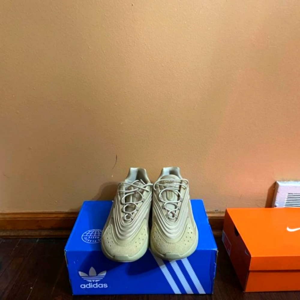 Tan Adidas size 12 shoe